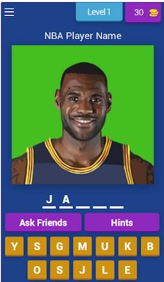 Guess The NBA Player - Screenshot 1