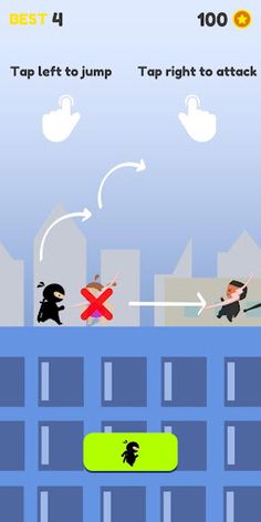 Super Ninja Challenge - Screenshot 1