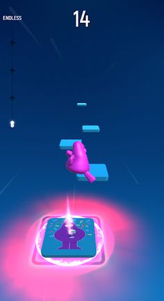 Grimace Shake Tiles Hop - Screenshot 2