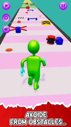 Flag Runner Game: Flag Painter - Screenshot 1