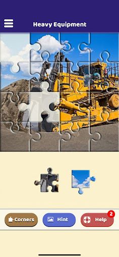 Heavy Equipment Puzzle - Screenshot 2