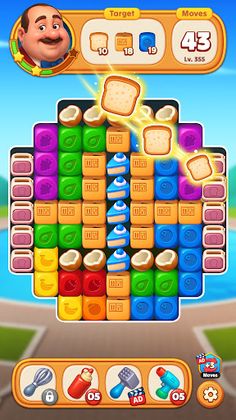 Cooking Blast : Match & Design - Screenshot 1