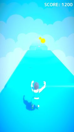 Girl Bouncing Runner - Screenshot 3