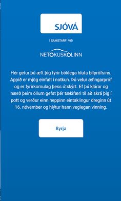 Bílprófið - Screenshot 1