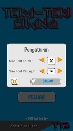 TTS: Teka-Teki Silang - Screenshot 2