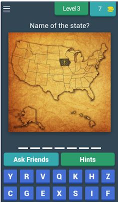States of the USA - quiz - Screenshot 3