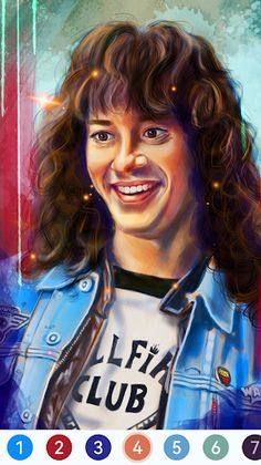 Stranger Thing Paint by Number - Screenshot 3