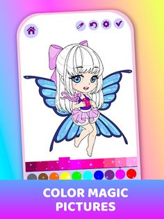 Fairies Coloring Book for Kids - Screenshot 3