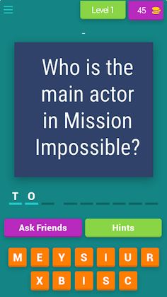 Mission Impossible : Trivia - Screenshot 1
