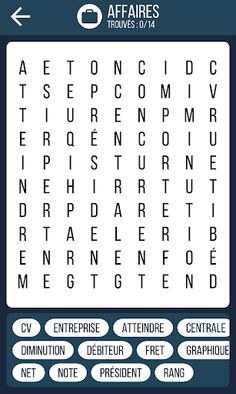 Mots mélangés - Screenshot 4