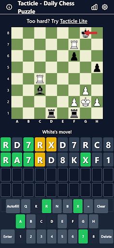 Tacticle - Daily Chess Puzzle - Screenshot 3