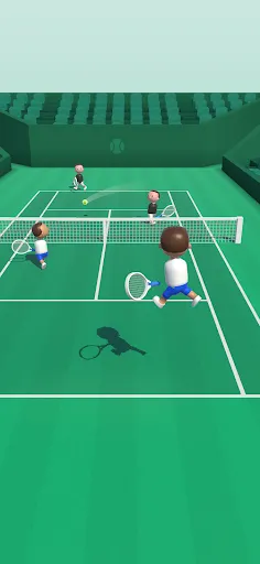 Twin Tennis - Screenshot 1