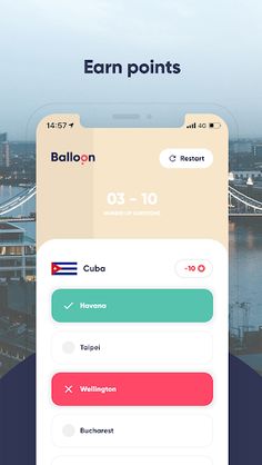 Balloon Game - Capital World Q - Screenshot 3