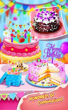 Sweet Birthday Cake Maker - Screenshot 2