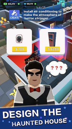 Idle Mystery Room Tycoon : 3D - Screenshot 1