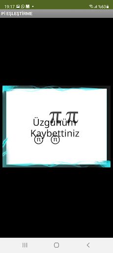 Pİ EŞLEŞTİRME OYUNU GS - Screenshot 4