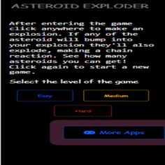 Asteroid Exploder - Screenshot 1
