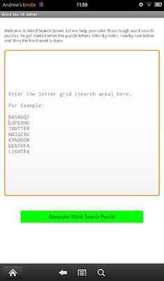Word Search Solver - Screenshot 1