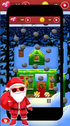 Santa Bubble Crush - Screenshot 2