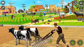 Real Farming Tractor Driving - Screenshot 2