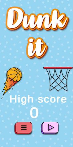 Dunk it - Screenshot 1