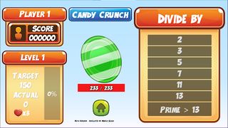 Candy Crunch Prime Numbers - Screenshot 2