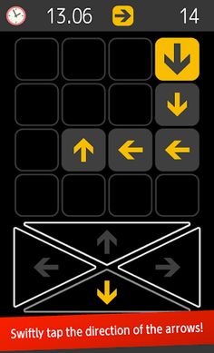 Tap the arrows - Screenshot 1