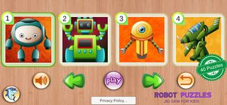 Robot Puzzles & Jigsaw - Screenshot 1