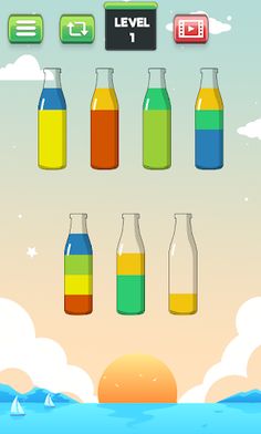 Sort Water - Color Puzzle - Screenshot 3