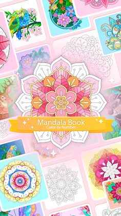 Color by Number – Mandala Book - Screenshot 1