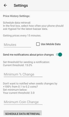 Skyblock Bazaar - Screenshot 4