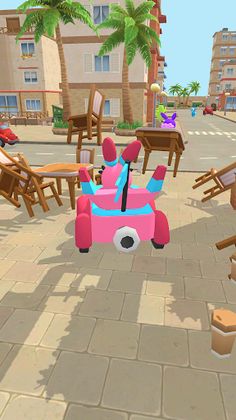 Crazy Monster Taxi - Screenshot 1