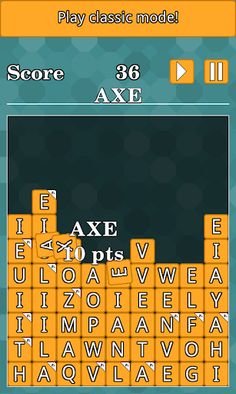 WordTris - Word spelling game - Screenshot 2