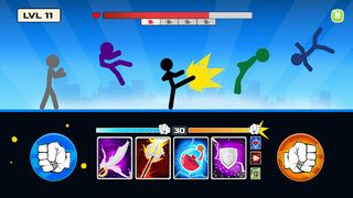 Stickman Fighter : Mega Brawl - Screenshot 1