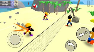 Stickman Beach Volleyball - Screenshot 1