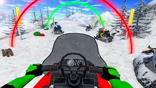Snow ATV Bike Racing Snowcross - Screenshot 2