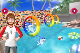 School Kids Dolphin Show Game - Screenshot 2