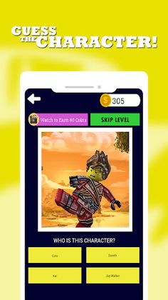 Ninjago Quiz Game - Screenshot 1