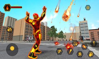 Fire Hero 3D - Superhero Games - Screenshot 1