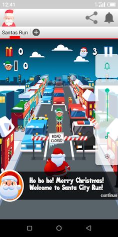 Santas Run - Screenshot 2
