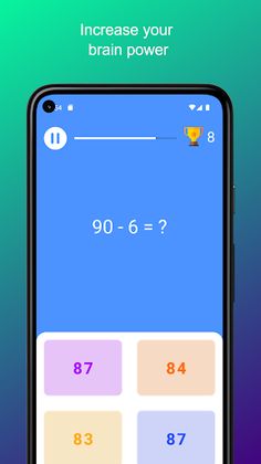 Math Game - Brain Riddles - Screenshot 1