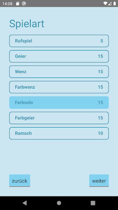Schafkopf Punkterechner - Screenshot 4