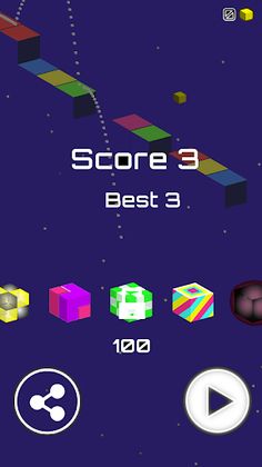 Infinite Cubic Jumping Dash - Screenshot 2