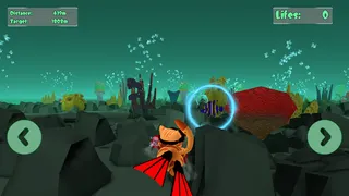 Cat Leo's Fish Hunt Water Race - Screenshot 2