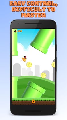 Flying bird: dodge pipes - Screenshot 4