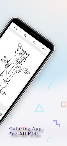 Zootopia Coloring Game - Screenshot 2