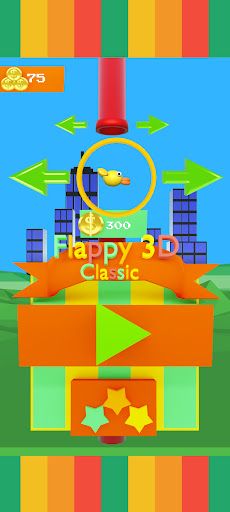 Flappy 3D Classic - Screenshot 1