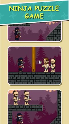 Mr Ninja - Puzzle - Screenshot 1