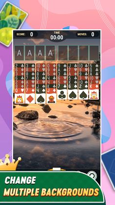 FreeCell Solitaire - Screenshot 2