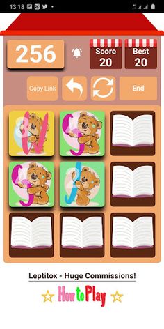 2048 Alphabet English - Screenshot 3